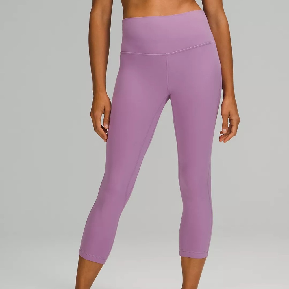 Lululemon Purple Align High-Rise Crop 23"